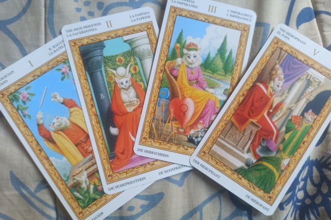 I will read your tarot and be your counselor