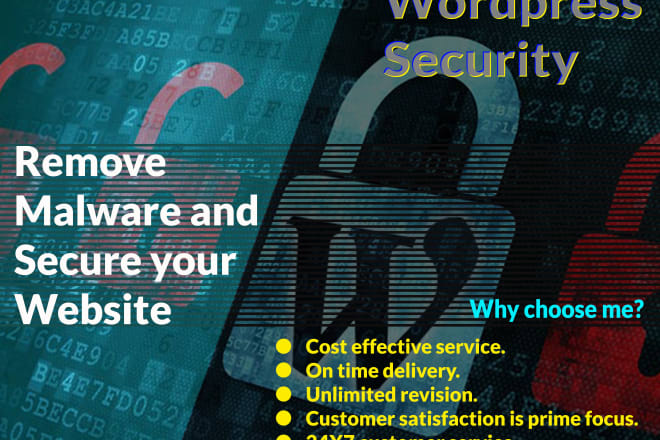 I will remove malware and secure your website