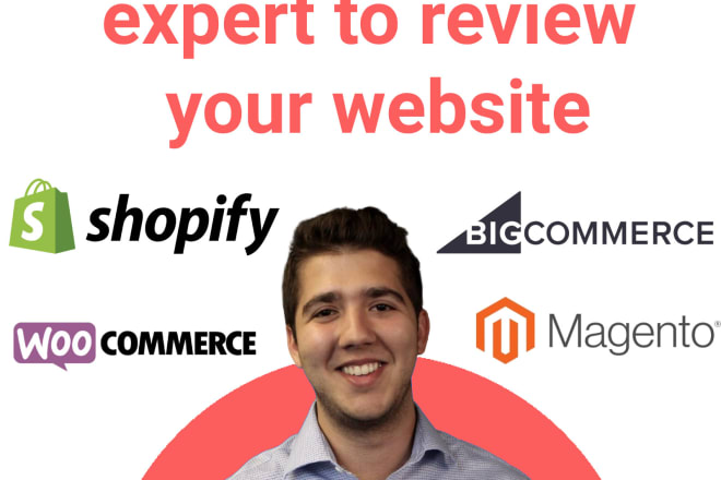 I will review your ecommerce website