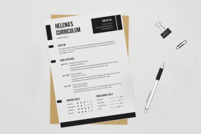 I will rewrite and design your resume and cv within few hours