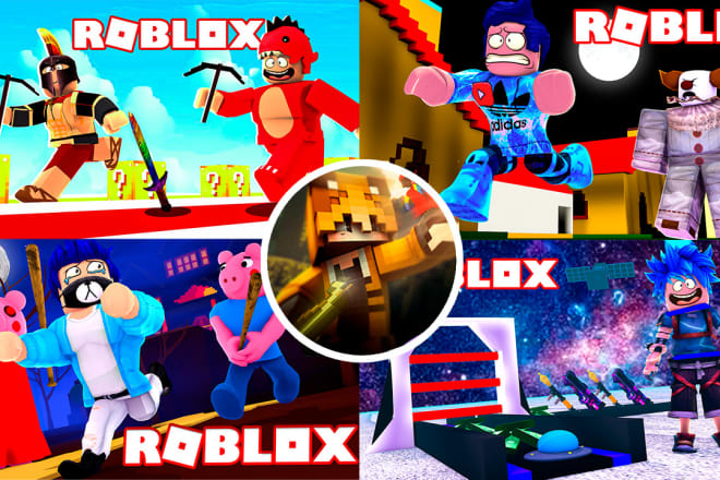 I will roblox thumbnails 3d y wallpapers