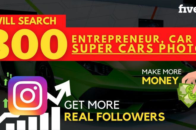 I will search supercars photos for instagram automotive entrepreneur