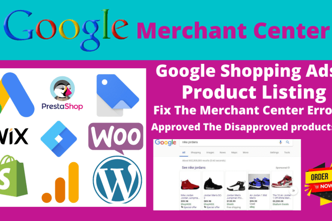 I will setup and fixing google merchant center error and run shopping ads