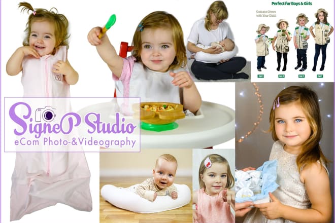 I will shoot child model, baby model, toddler model amazon shopify