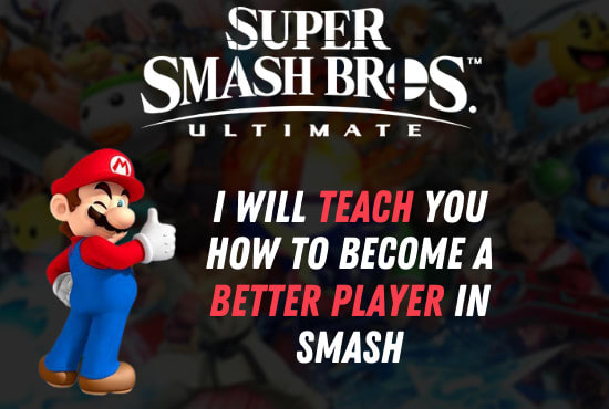 I will teach you how to play super smash bros ultimate