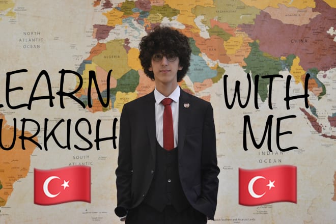 I will teach you turkish online as a native speaker