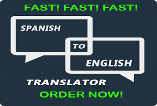 I will translate 500 words spanish to english