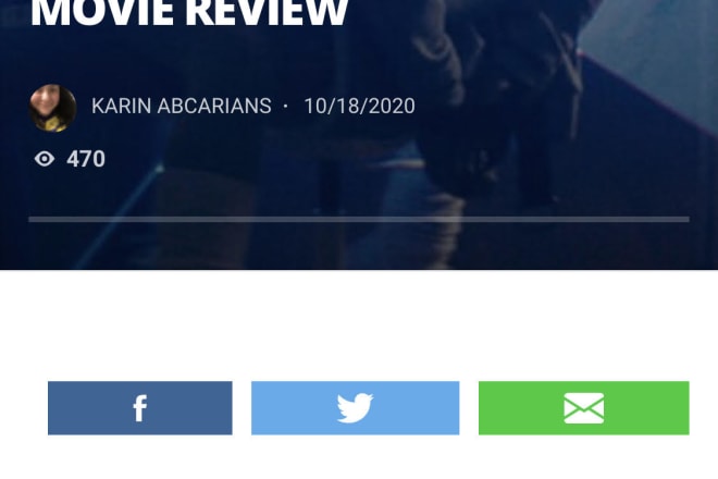 I will write a movie review for your blog or website