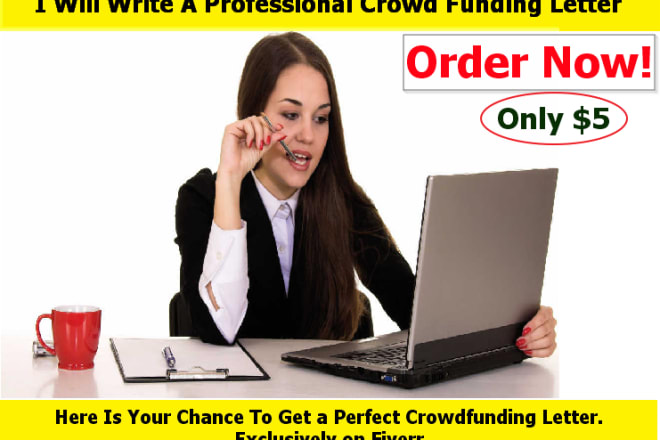 I will write a perfect gofundme letter for crowdfunding campaign