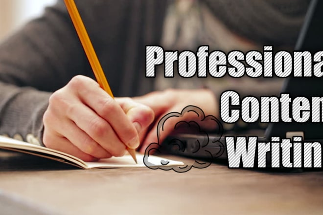 I will write a professional article for you