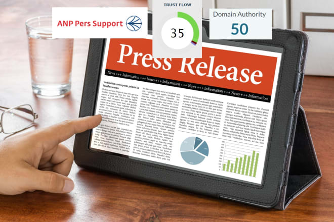 I will write and publish press release on dutch site perssupport nl anp da50 pa51 tf35