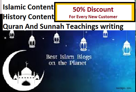 I will write islamic content and history in english,urdu and hindi