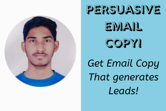 I will write lead generating email copy for email marketing