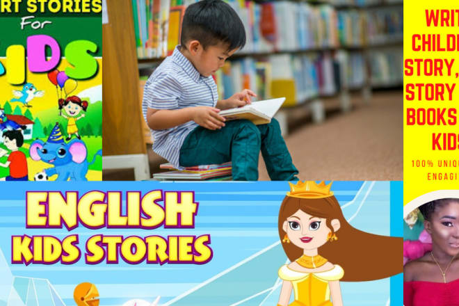 I will write quality children story writing and kid story writing