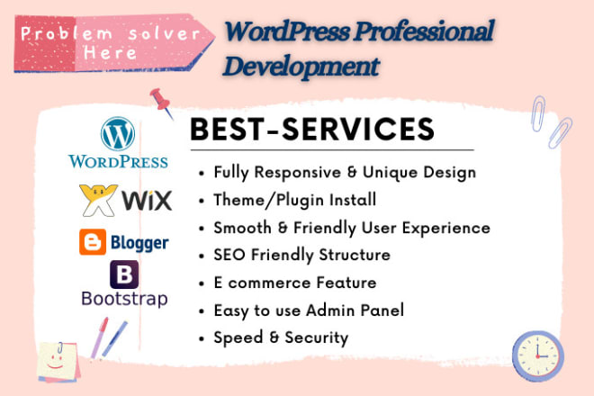 I will your creative responsive wordpress website creator