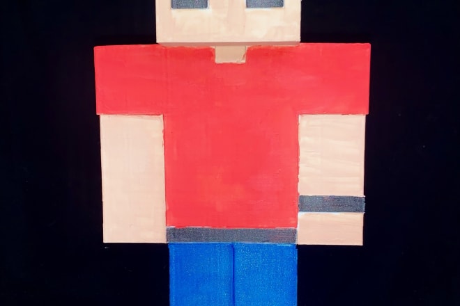 I will 3d print your minecraft skin