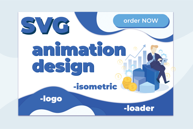 I will animate svg for web logo, infographic, loader, icon from vector illustration