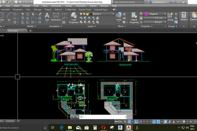 I will autocad drafting architectural and mep