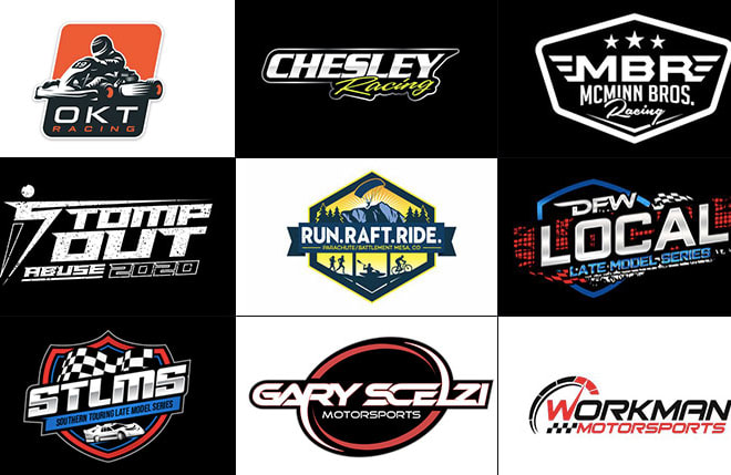 I will automotive car racing team logo