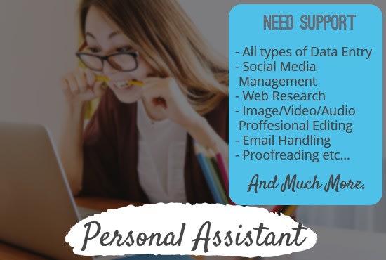 I will be your personal virtual assistant