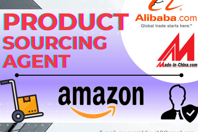 I will be your product supplier sourcing agent from alibaba and china