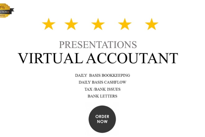 I will be your professional virtual home based accountant