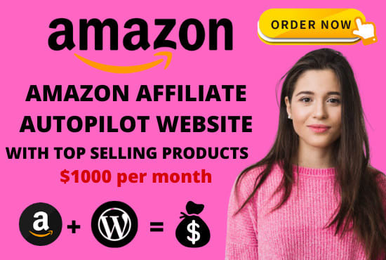 I will build amazon affiliate autopilot website with 17000 products
