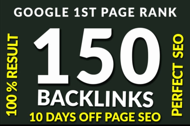 I will build backlinks to rank your site