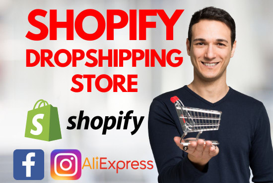 I will build shopify dropshipping store or shopify website design
