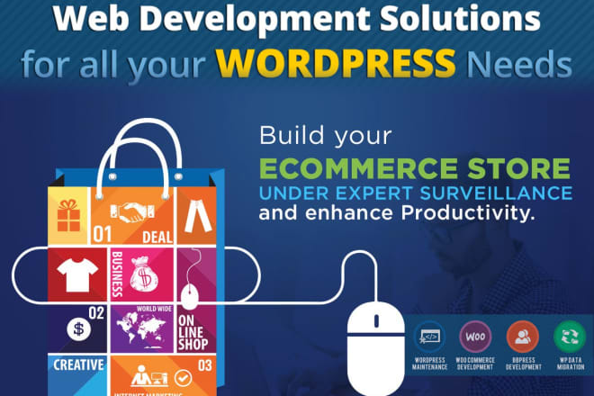 I will build wordpress online store for best selling shop