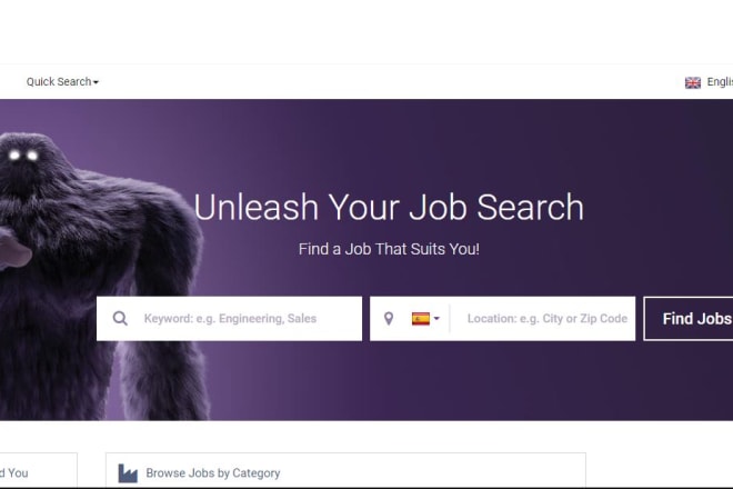 I will create a job board, recruitment or agency website for you