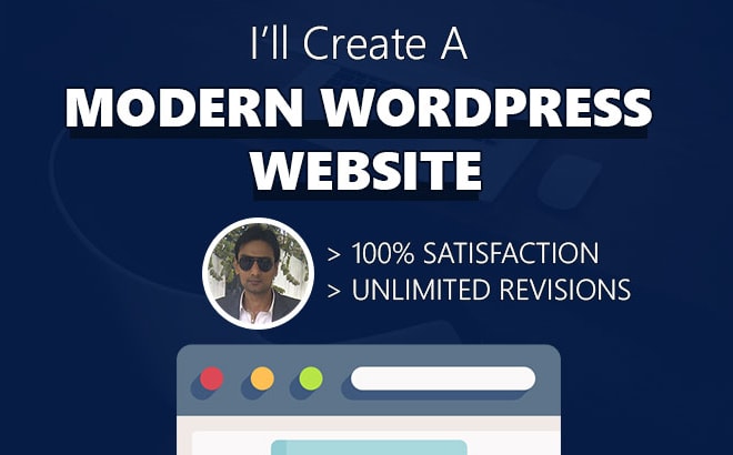 I will create a professional and responsive wordpress website