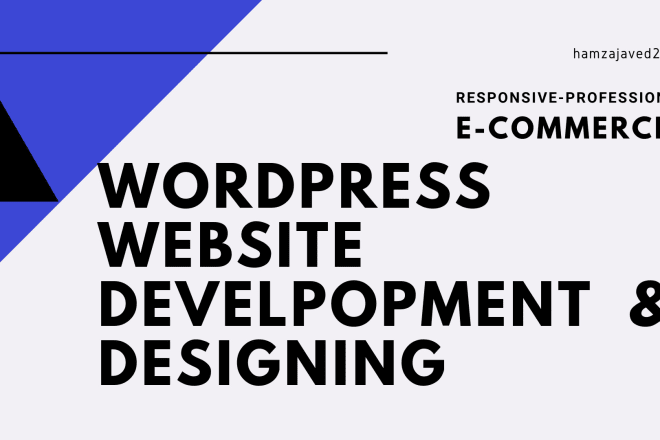 I will create a stunning and professional wordpress website