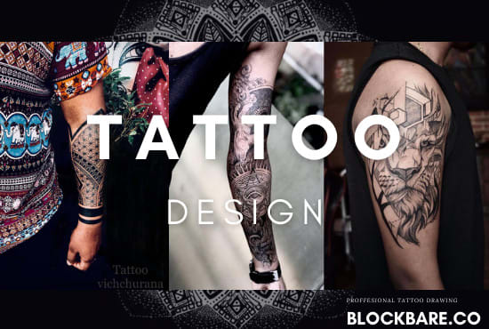 I will create a unique tattoo design