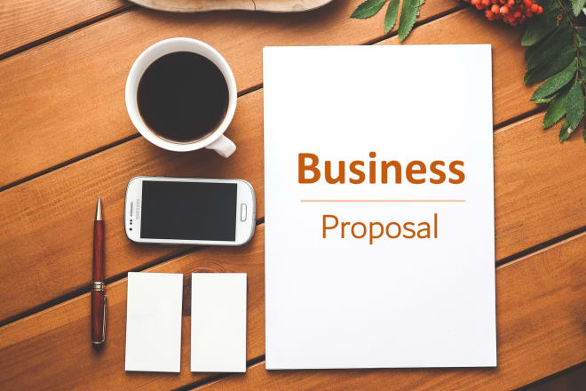 I will create a winning business proposal