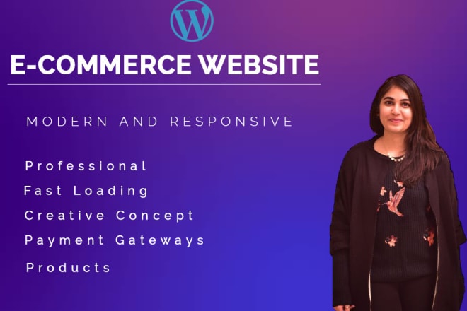 I will create a wordpress ecommerce online store business website