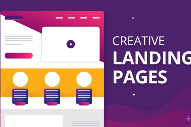 I will create business or promotional landing page for any companies or organization