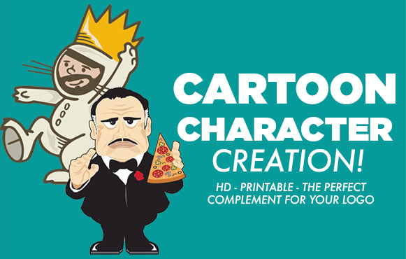 I will create cartoon character, caricature