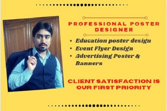 I will create educational advertising events flyer poster or banner design