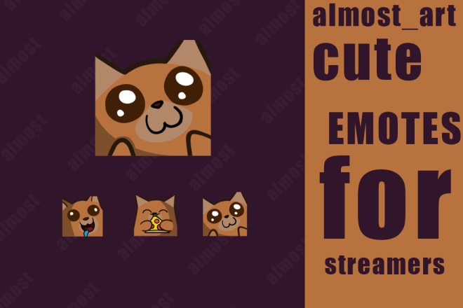 I will create for you the most original and awesome emotes