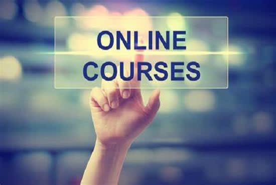 I will create online course website or elearning website