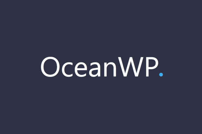 I will create personal website for you with ocean wp