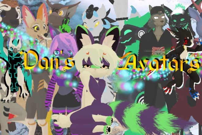 I will create you cute and detailed furry vrchat avatars