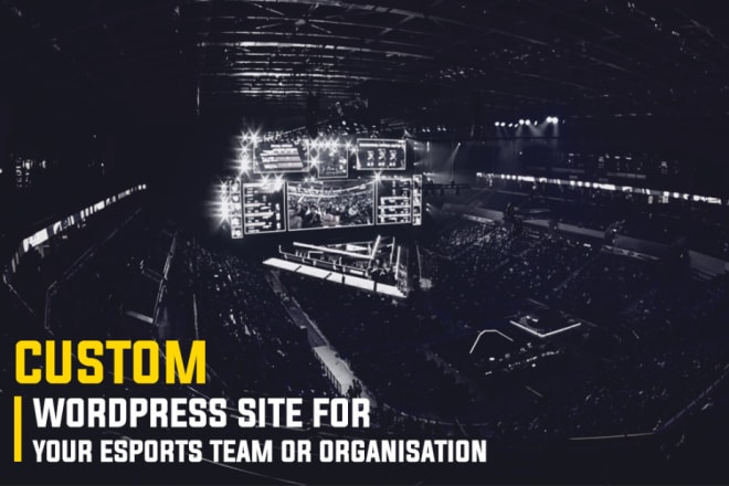 I will create your esport team website