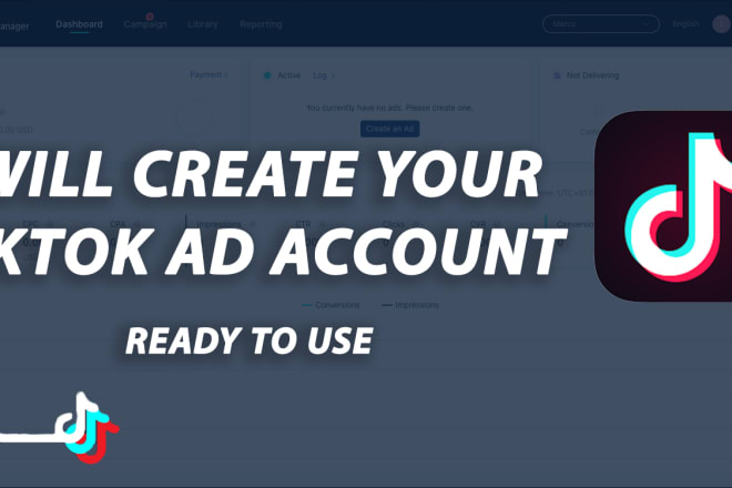 I will create your tiktok ad account ready to use