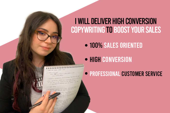 I will deliver high conversion copywriting to boost your sales