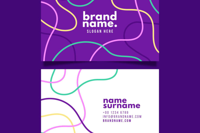 I will design a modern and super minimalist business card
