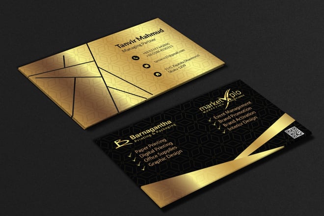 I will design business card visiting card and loyalty card
