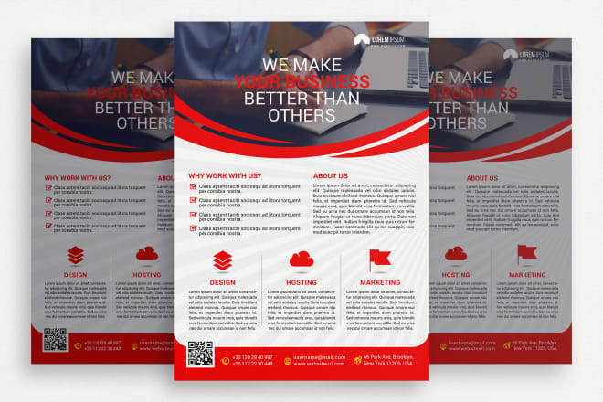 I will design corporate flyer design within 24 hours