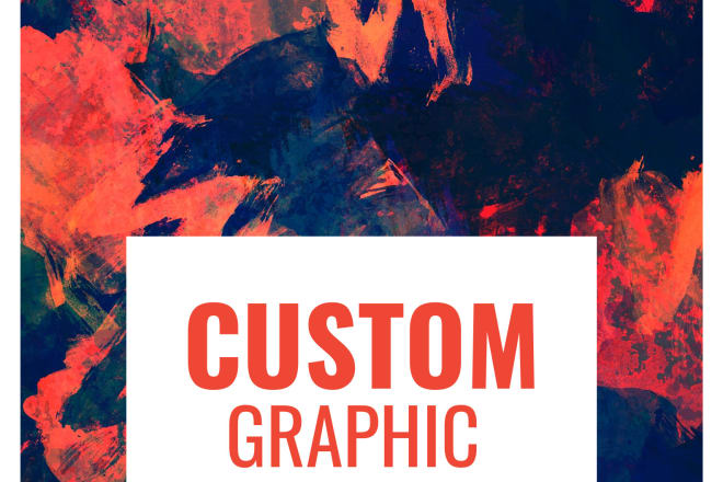 I will design custom graphics using canva